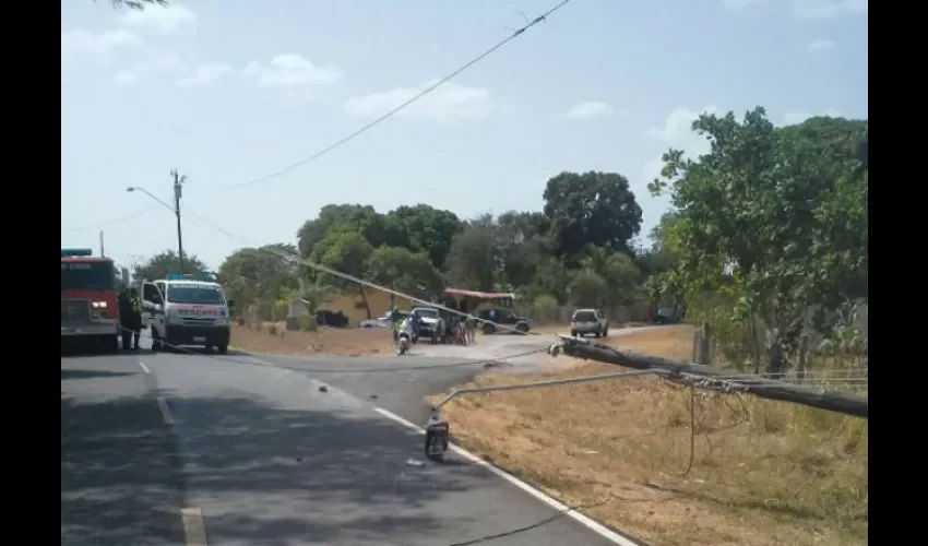 Accidente de tránsito en Antón 