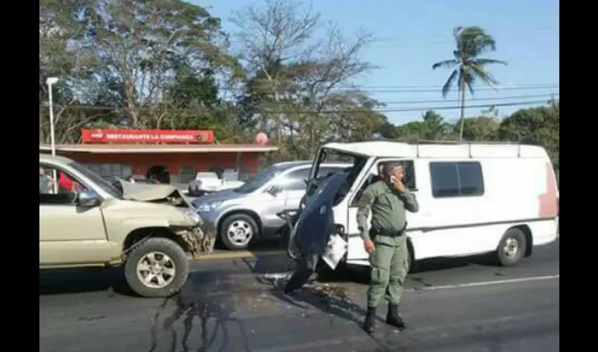 Accidente de tránsito en Panamá