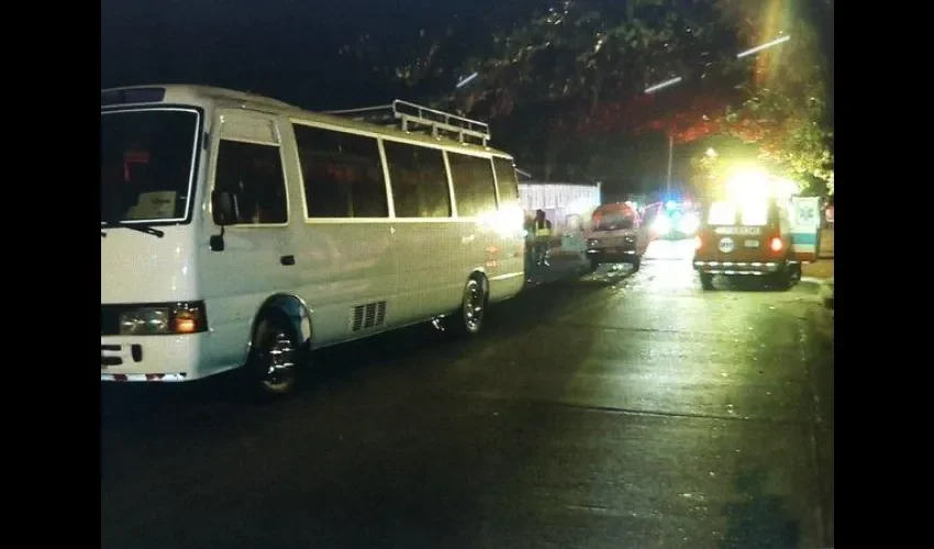 Accidente de tránsito en Las Acacias 