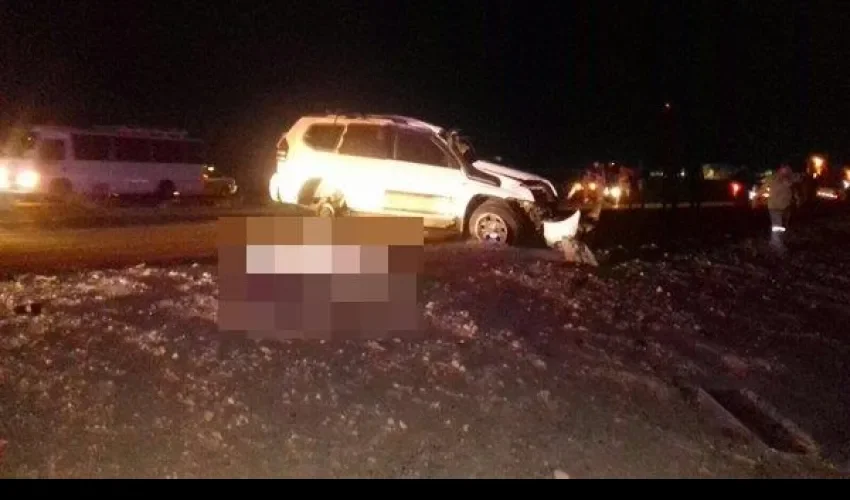 Accidente de tránsito en Aguadulce