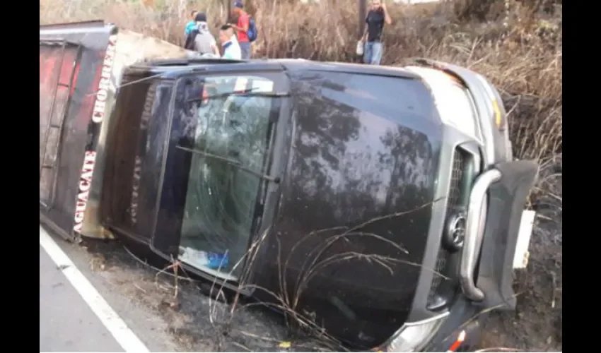 Accidente de transito en La Chorrera