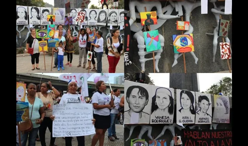  Panameñas pintan con su fluido menstrual para romper tabúes. 