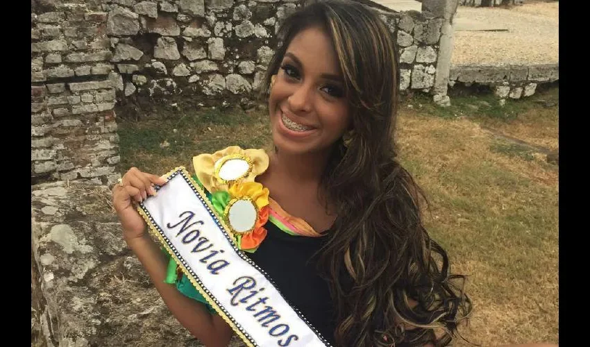 Yesimar Caballero Samudio se siente muy contenta de representar a una agrupación que se fortalece en valores. 