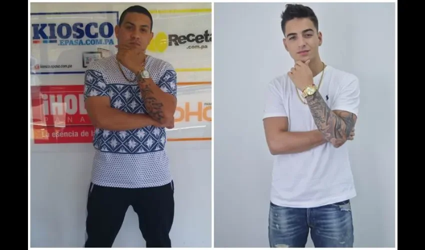 Jay b, la promesa y Maluma. Foto: Alexis Lorenzo. 