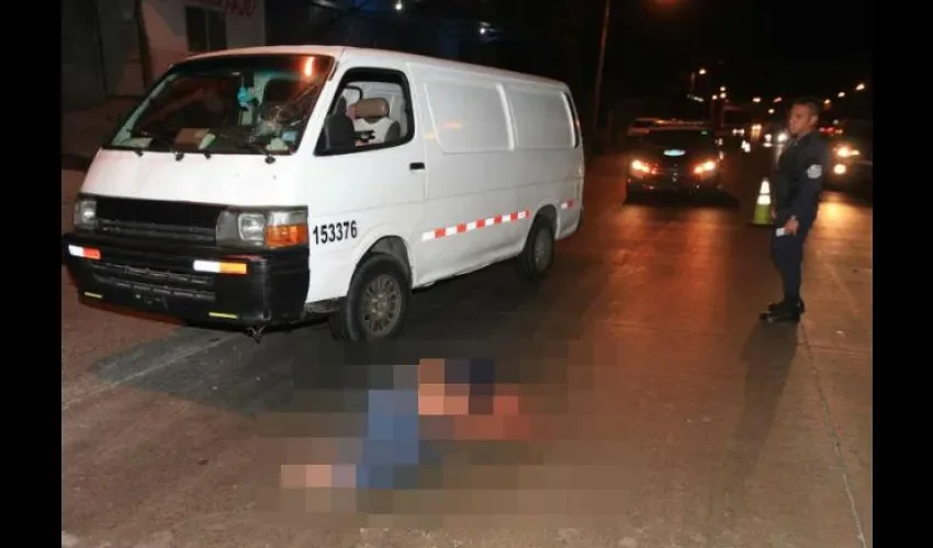 Atropello en Tocumen  