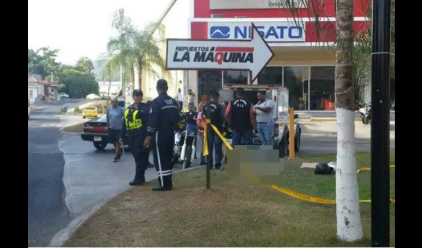 Accidente en la 24 de Diciembre 