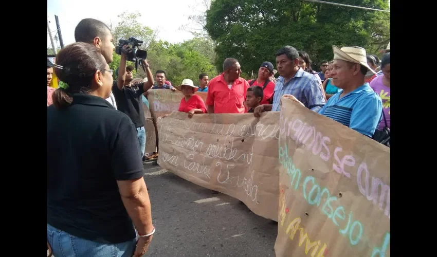 Protesta en la Vaquilla