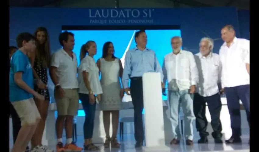 Parque eólico Laudato Sí en Coclé 