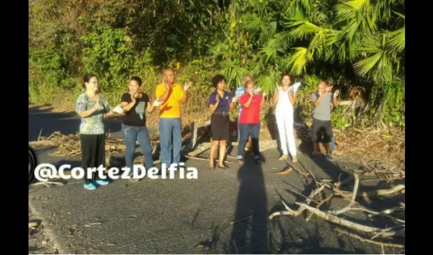Protesta en Puerto Escondido  