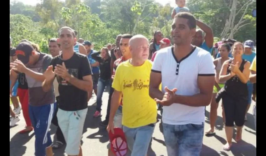 Cubanos en Paso Canoa, Panamá