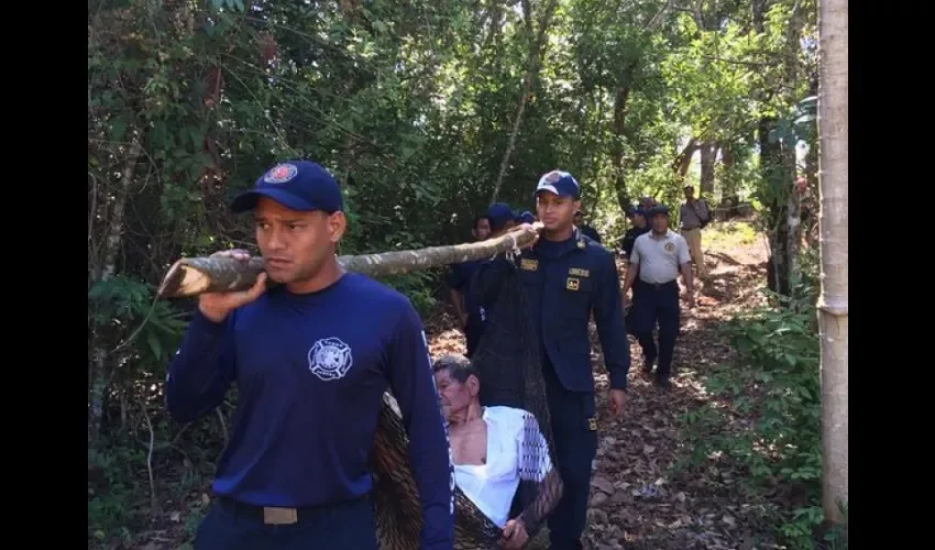 Rescatan a anciano en Veraguas 