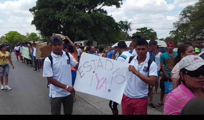 Protesta en Veraguas 