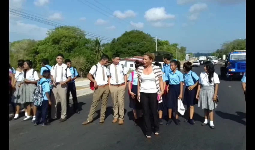 Protesta en Chiriquí 