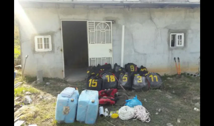 Droga decomisada en Colón 