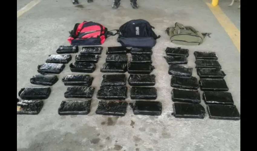 Droga decomisada en San Carlos 