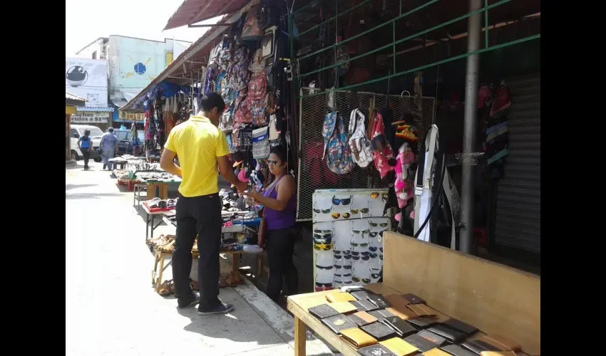 Vendedores ambulantes en Chitré