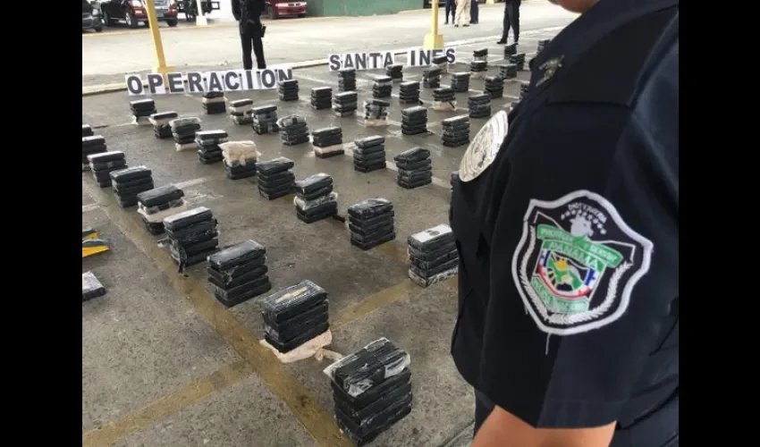 Droga incautada en Panamá Viejo 