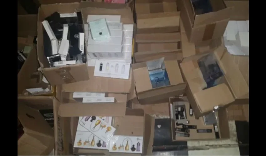 Artículos decomisados en Calidonia y Avenida B 