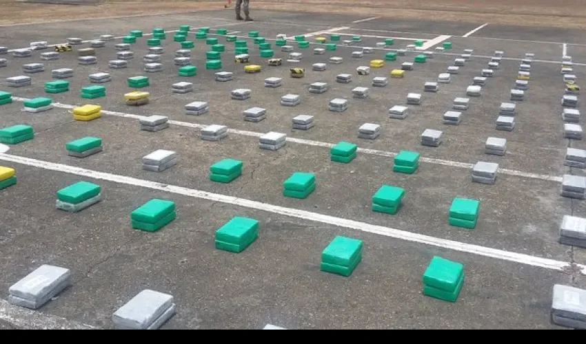 Droga decomisada en Guna Yala 