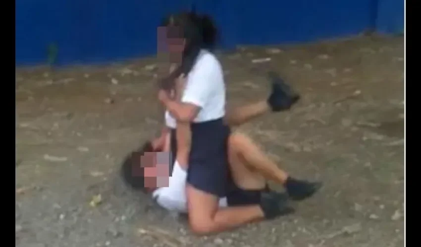 Peleas de estudiantes en Chiriquí 