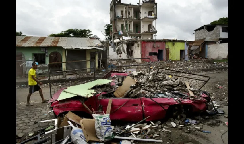 Terremoto en Ecuador
