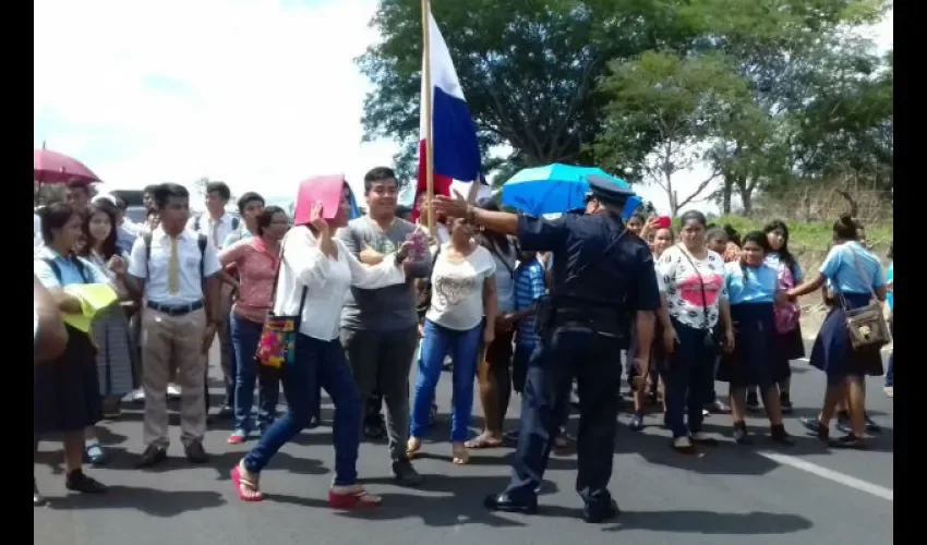Protesta en Chiriquí 