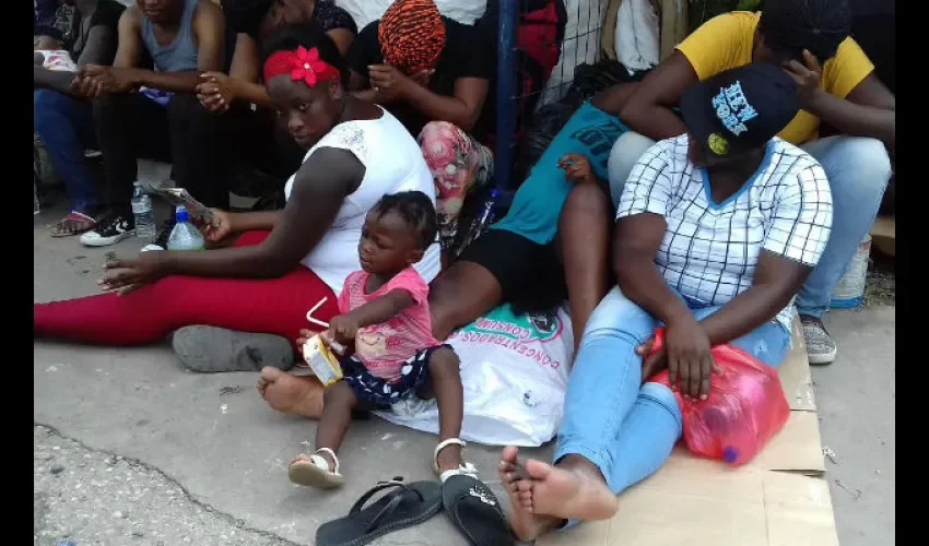 Africanos y cubanos varados en Panamá 