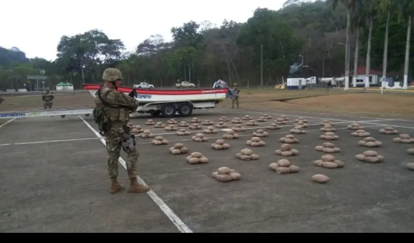 Droga incautada en Chimán