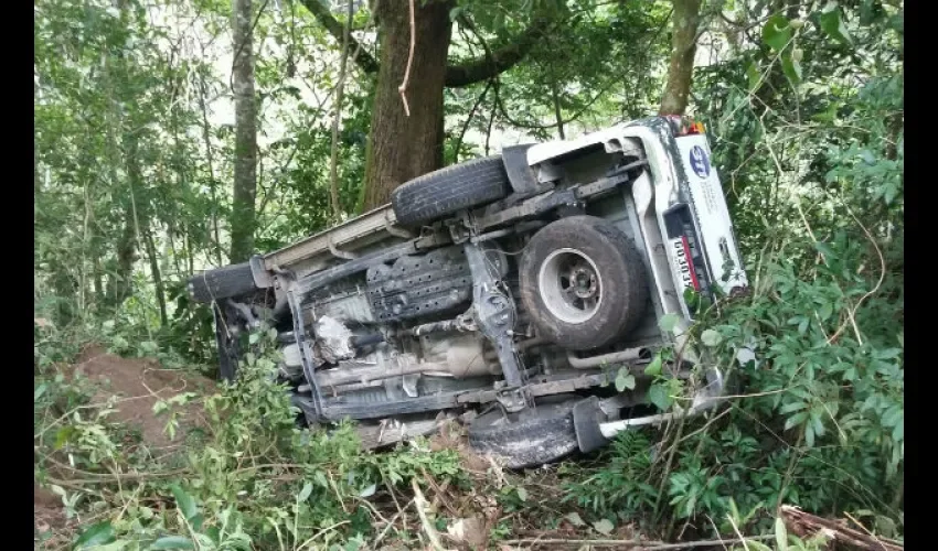 Accidente en Chiriquí 