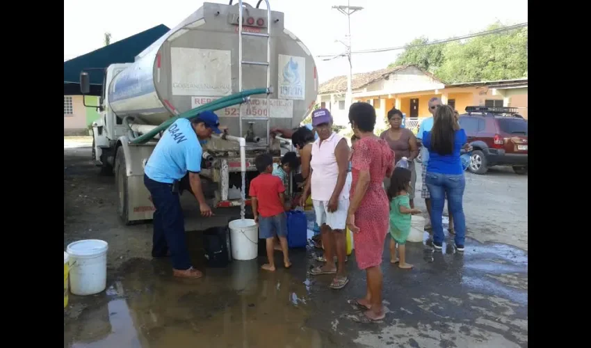 Agua potable en  Parita