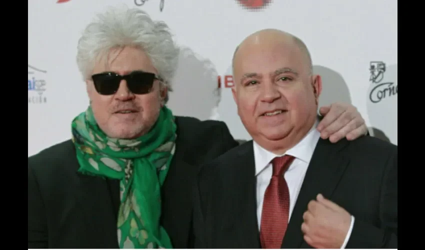 Pedro Almodóvar y Agustín Almodóvar 