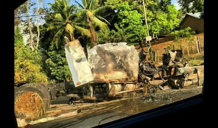 Accidente de tránsito en La Chorrera 