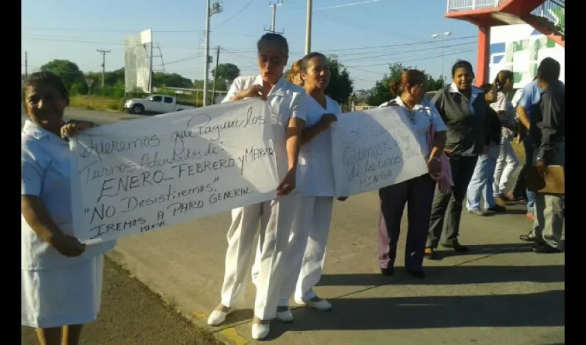 Protesta en Veraguas