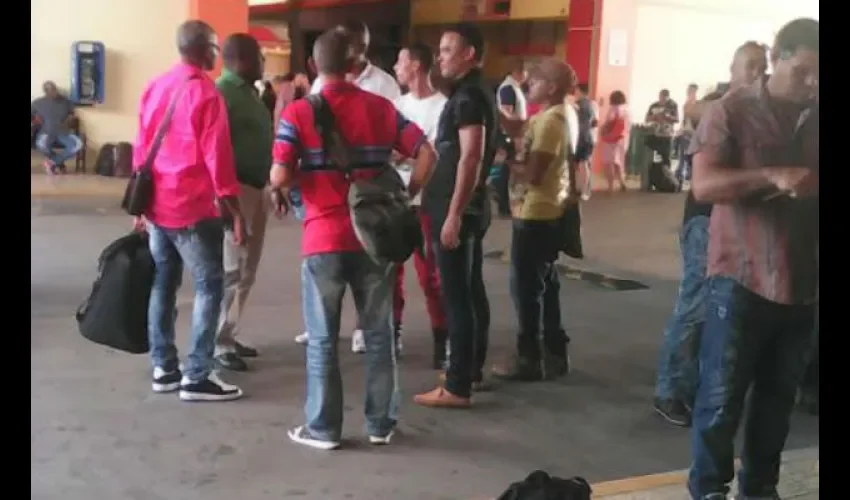 Cubanos en Paso Canoa, Panamá