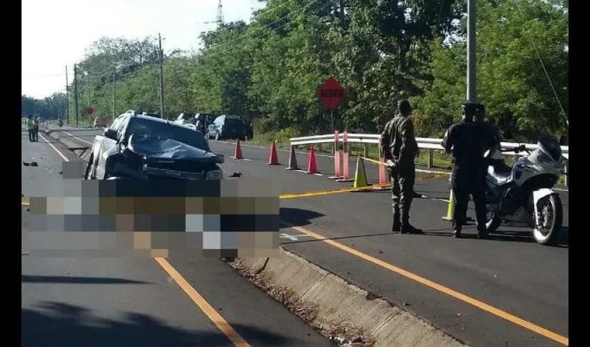 Accidente de tránsito en Chiriquí 