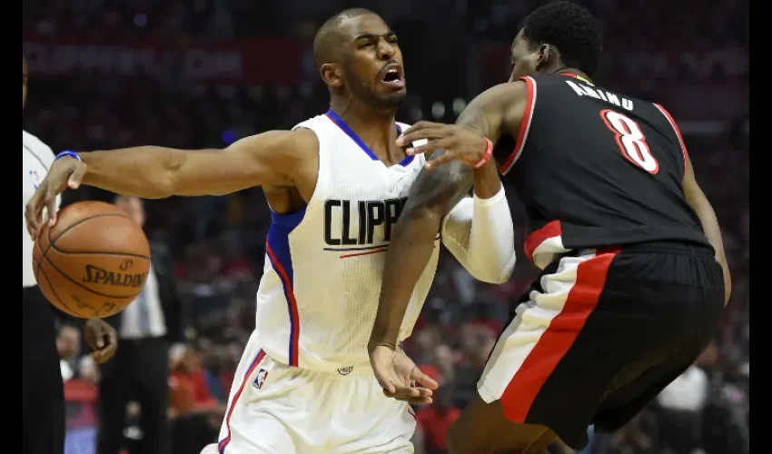 Chris Paul anotó 25 puntos en el partido de anoche.