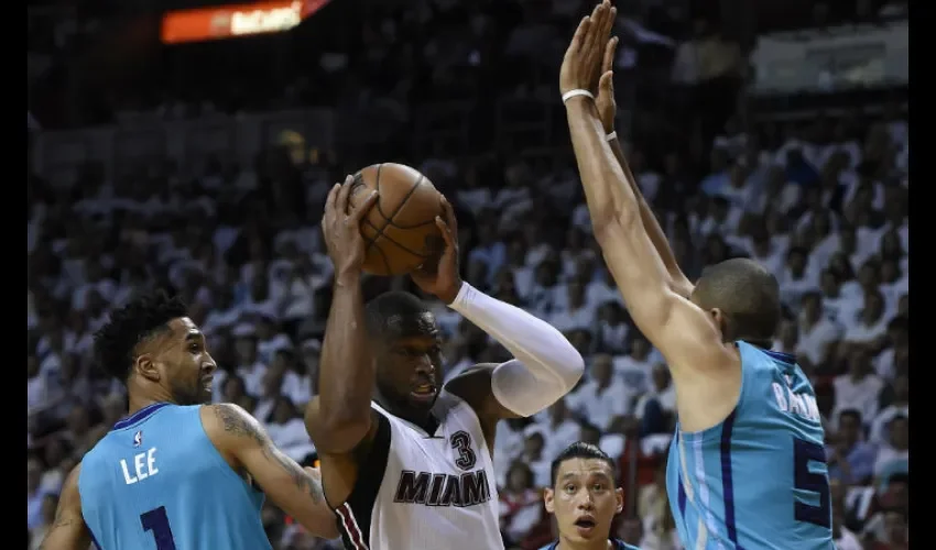 El escolta Dwyane Wade volvió a ser el líder del Miami Heat.