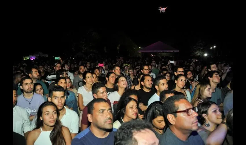 El público dijo sí a Draco Rosa.