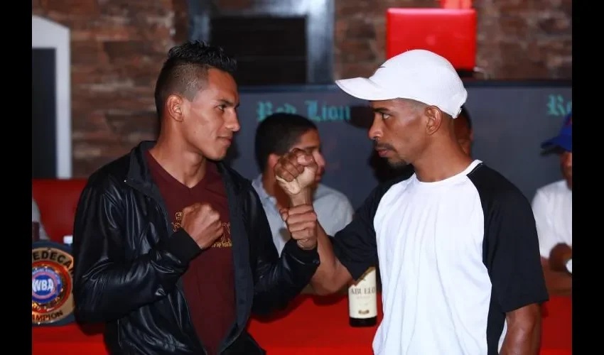 Bryan "La Roca" De Gracia (izq.) y Tony Gómez. Anayansi Gamez