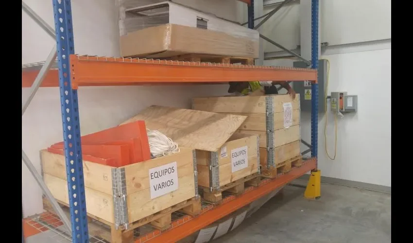 El inventario de piezas es grande.