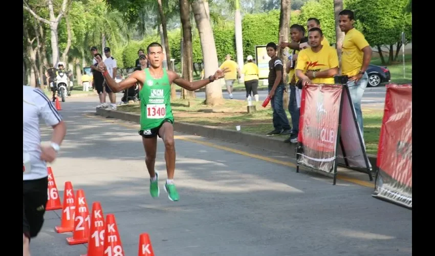 Jorge Casteblanco, miembro de la Policía Nacional, cumplió la meta que se propuso.