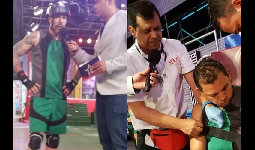 Luis Casís sigue, a pesar de estar lesionado.