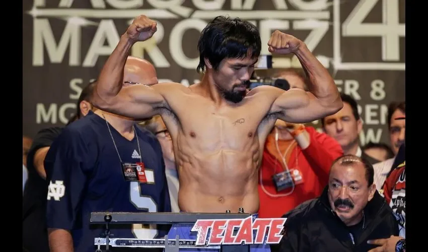 Manny "Pac-Man" Pacquiao AP