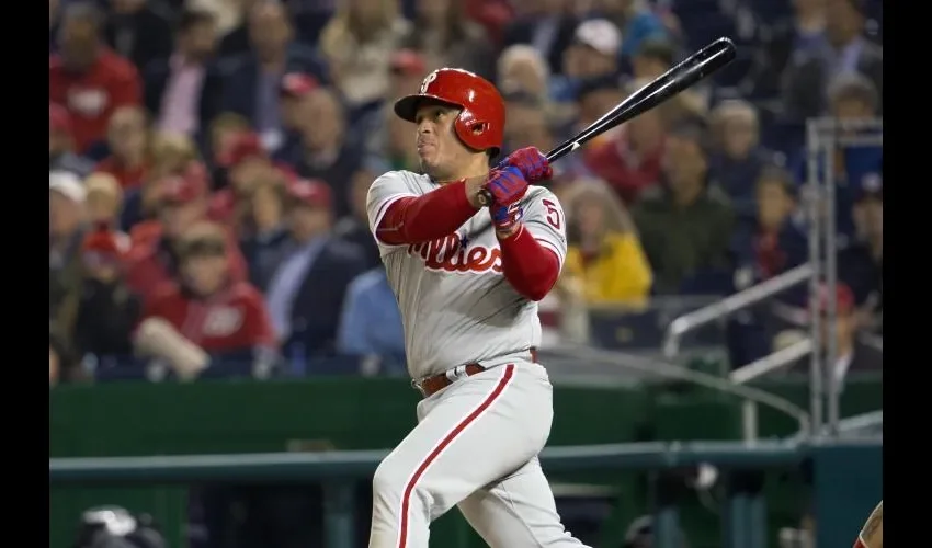 Carlos "Calicho" Ruiz ganó la Serie Mundial de 2008 con los Filis de Filadelfia. AP