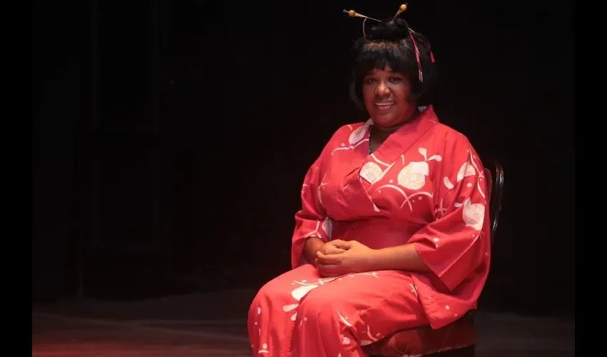 América Nuris Ríos es la princesa Sukimuki, la protagonista de la obra, y reside en Concepción, Juan Díaz.    Fotos: ROBERTO ENRIQUE BARRIOS 