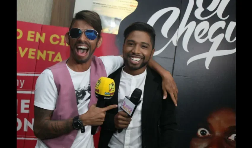 Personajes de la farándula. 