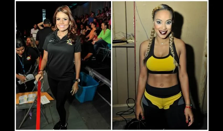 Competidoras de Calle 7 VIP. 