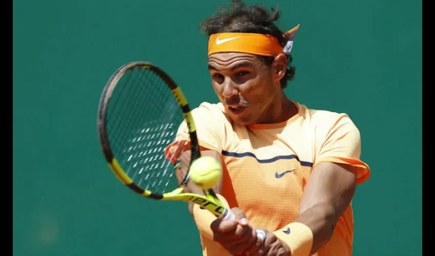 Rafael Nadal está teniendo un buen torneo en Montecarlo. Foto: EFE