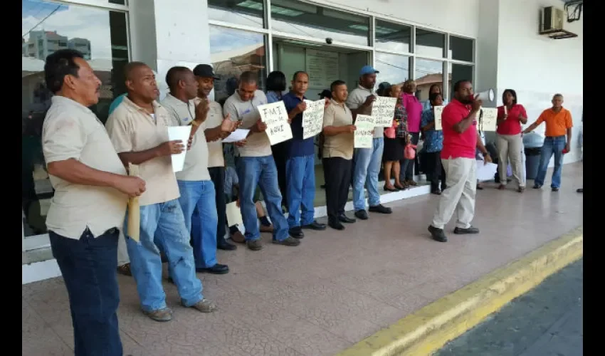 Trabajadores de la Css en Colón 