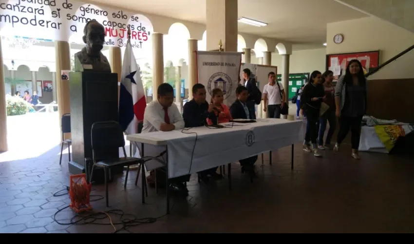 Estudiantes de la Universidad de Panamá